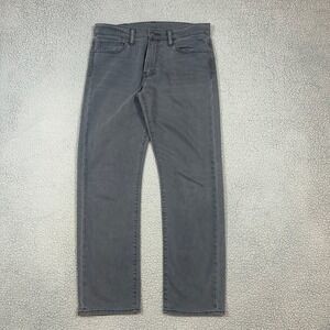 Levi's 504 Men's‎ Gray Straight Leg Jeans W31 L30 Denim